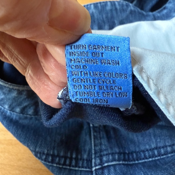 J MCLAUGHLIN LEXI DENIM JEANS TAPERED LEG COTTON STRETCH CASUAL CHIC COASTAL 6 - Picture 11 of 11